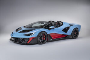 Bridgestone Chosen as Exclusive Tyre Partner for Historic Lamborghini Fenomeno Roadster